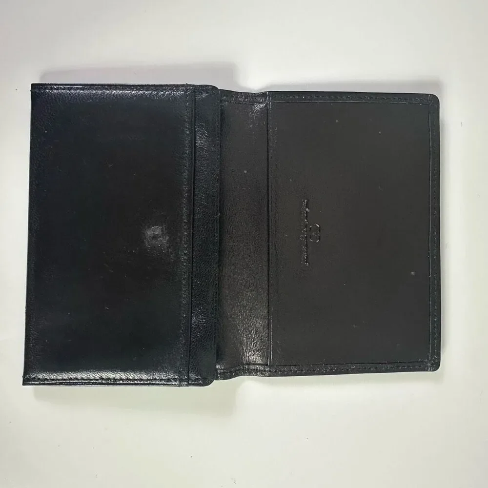 Valentino Garavani Slim Bifold Card Wallet Black‎